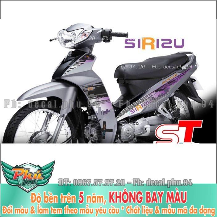 Tem rời Sirius Xám Tím City Uv