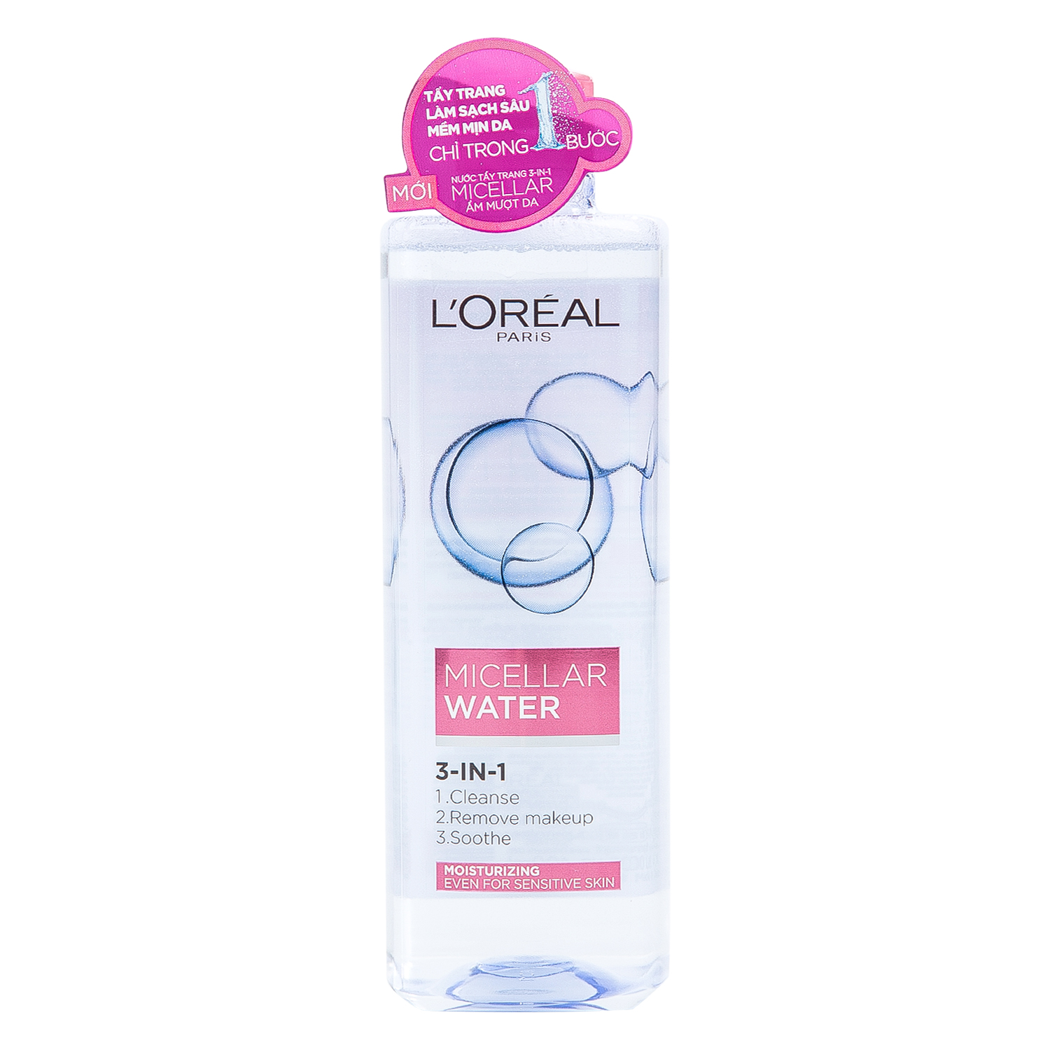 Nước Tẩy Trang Dưỡng Ẩm L'Oreal Paris Micellar Water