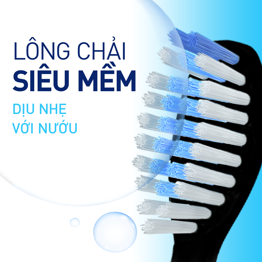 Bàn Chải Điện P/S S100 PRO Trắng Răng Công Nghệ Sóng Âm Đen Nhám Chải Sạch Mảng Bám Tới 10X 1 Bộ