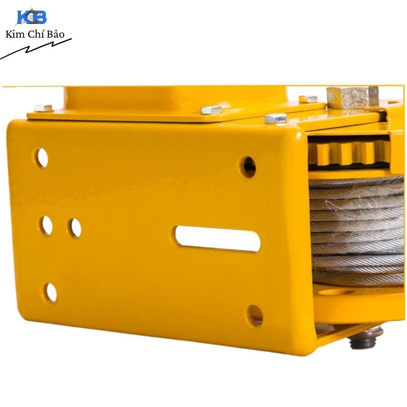 Tời Quay Tay Không Cáp 1200LBS Tải Trọng 544Kg