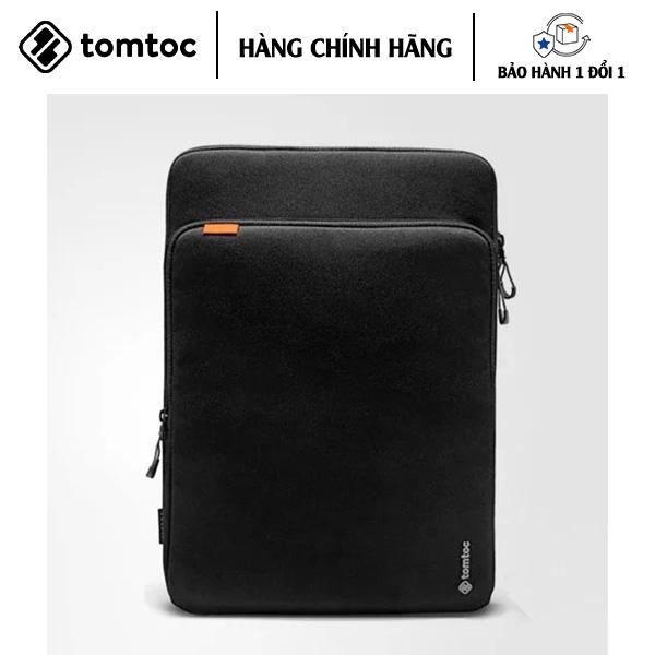 Túi Xách Chống Sốc Tomtoc Cao Cấp Protection Premium Cho Macbook Air/Pro 13″, cho Macbook Pro16” Black chống bụi bẩn và kháng nước - HÀNG CHÍNH HÃNG