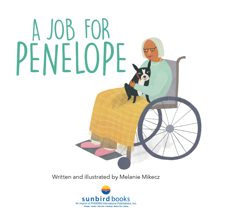 Sách ngoại văn: Picture Book Square Standard - Sunbird A Job For Penelope