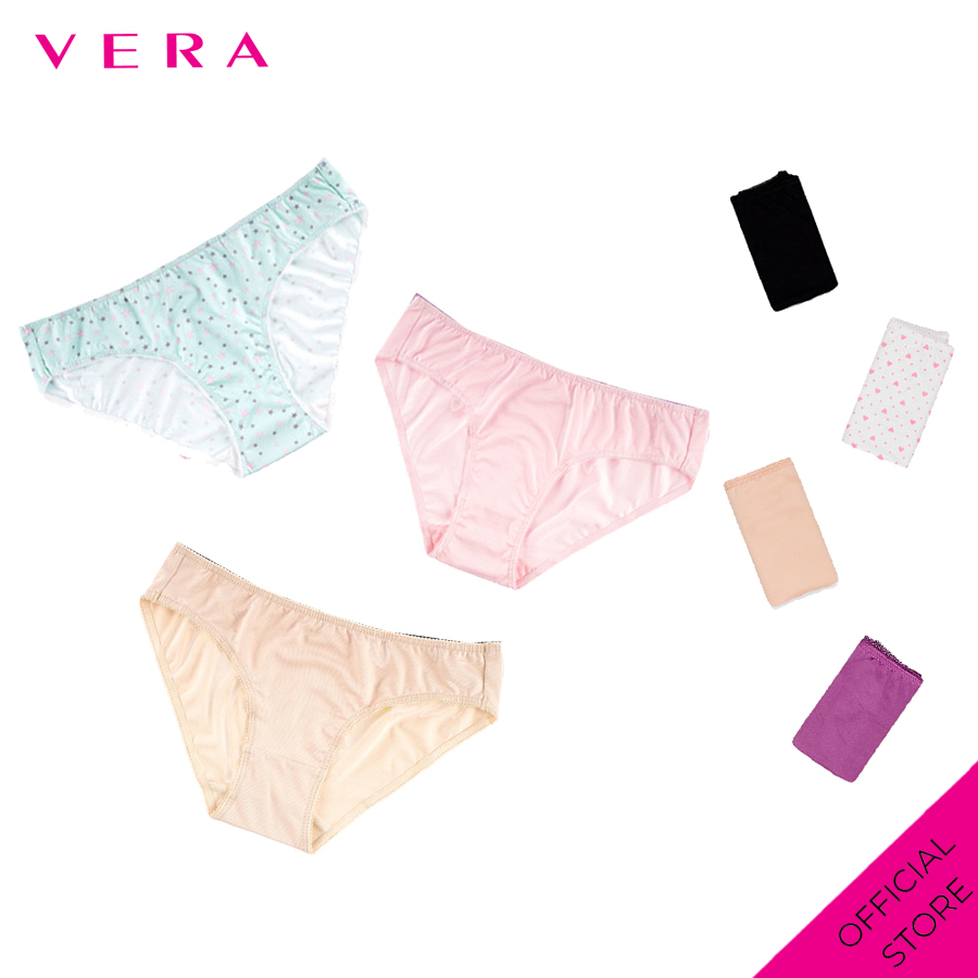 Hình ảnh Combo 10 Quần Lót Nữ Vera Modern Brief 6324 - Màu Ngẫu Nhiên Hình ảnh Combo 10 Quần Lót Nữ Vera Modern Brief 6324 - Màu Ngẫu Nhiên