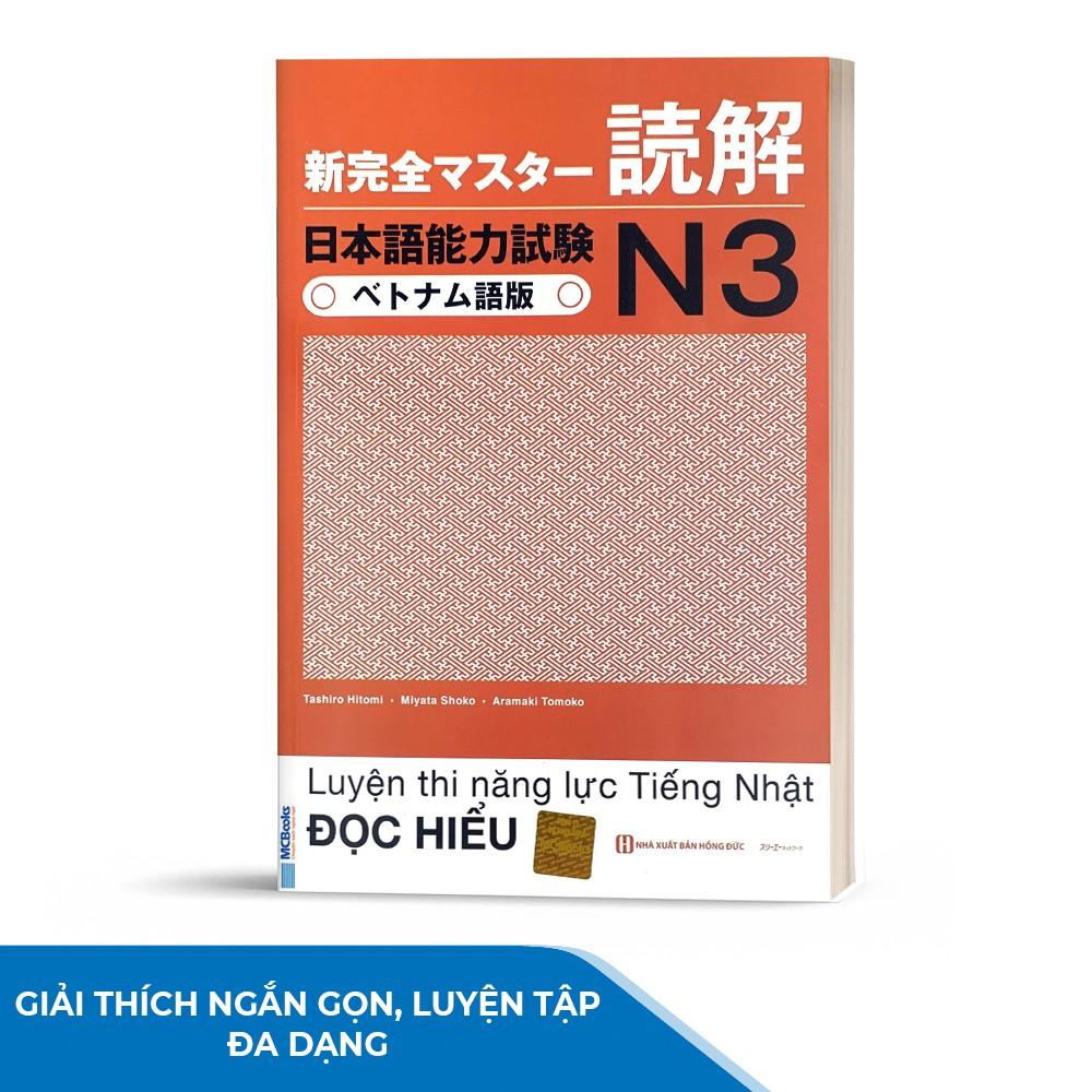 Sách - Luyện Thi Năng Lực Tiếng Nhật Đọc Hiểu N3 - Trang Bị Kiến Thức Cho Kỳ Thi JLPT N3