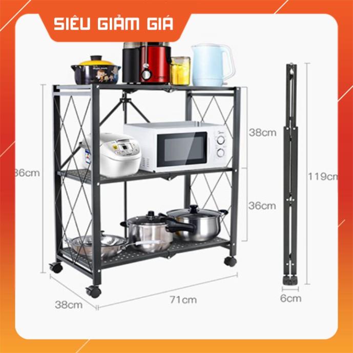 Kệ Gấp Gọn - Kệ Để Đồ Đa Năng 3/4/5 tầng