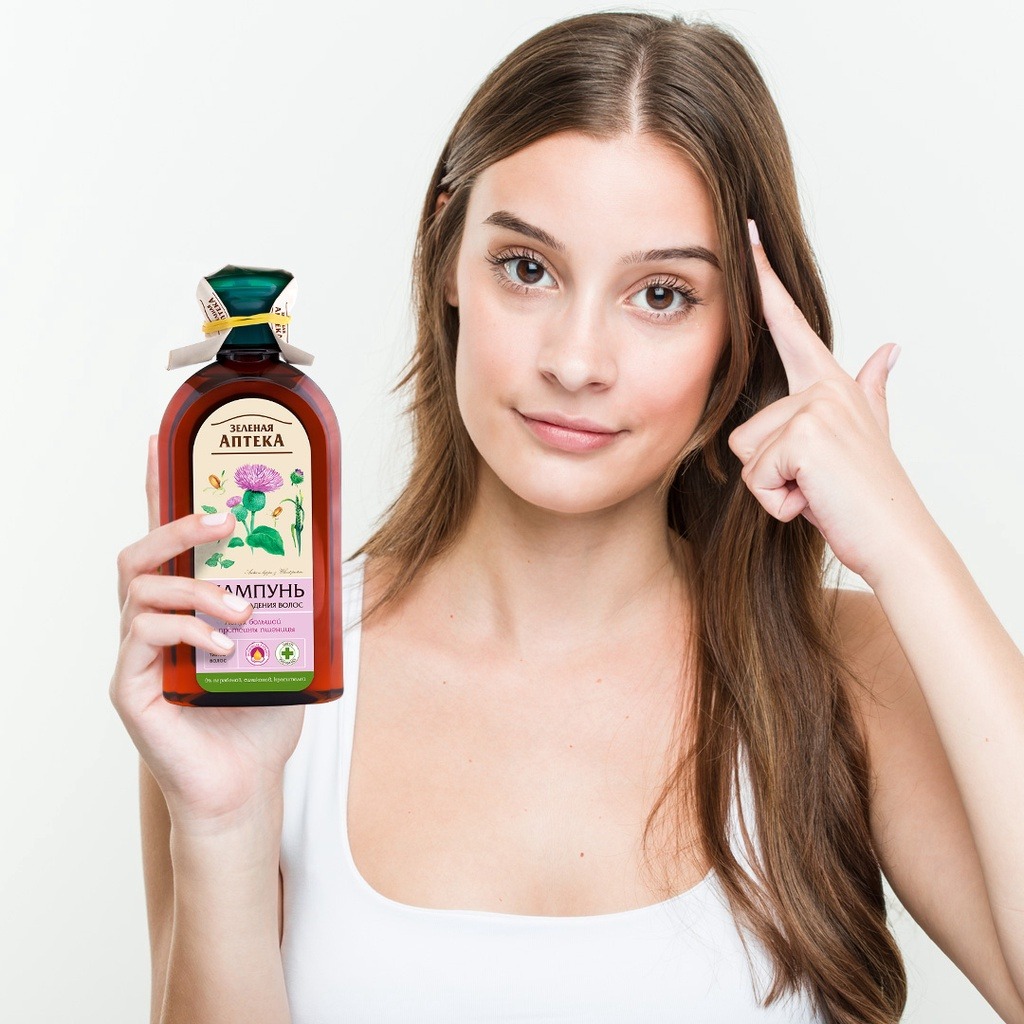 Dầu gội ngăn ngừa rụng tóc và kích mọc tóc Green Pharmacy