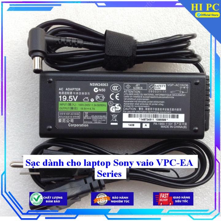 Sạc dành cho laptop Sony vaio VPC-EA Series - Kèm Dây nguồn - Hàng Nhập Khẩu