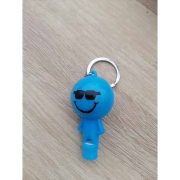 MÓC KHÓA CÒI MẶT CƯỜI DỄ THƯƠNG CÓ ĐÈN NHÁY