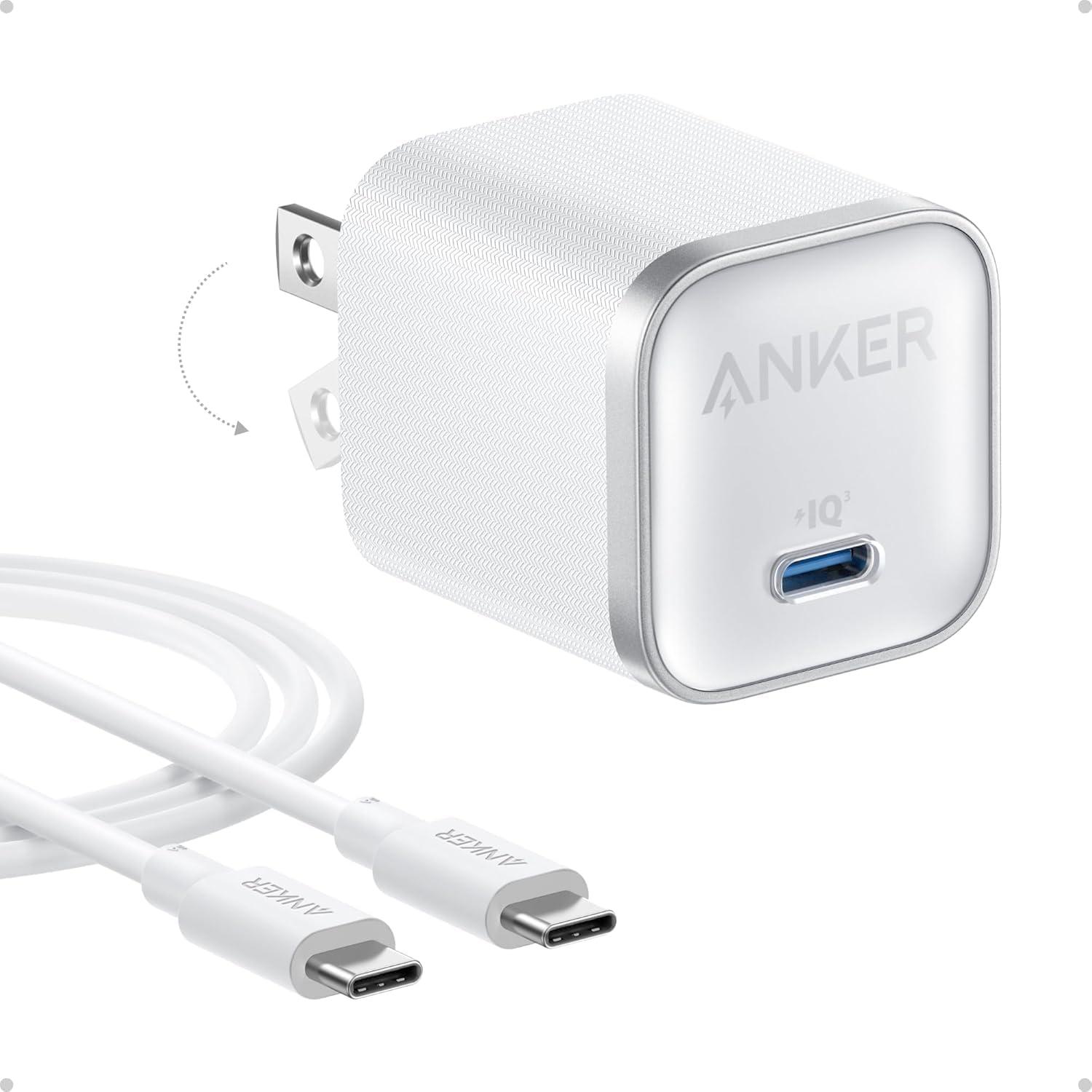Củ sạc Anker Nano 1C 45W Trắng (White) A2692 - Hàng Chính Hãng