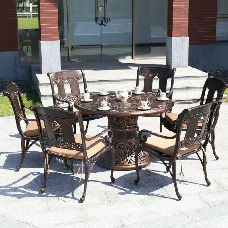 Bàn ghế sân vườn nhôm đúc cao cấp
