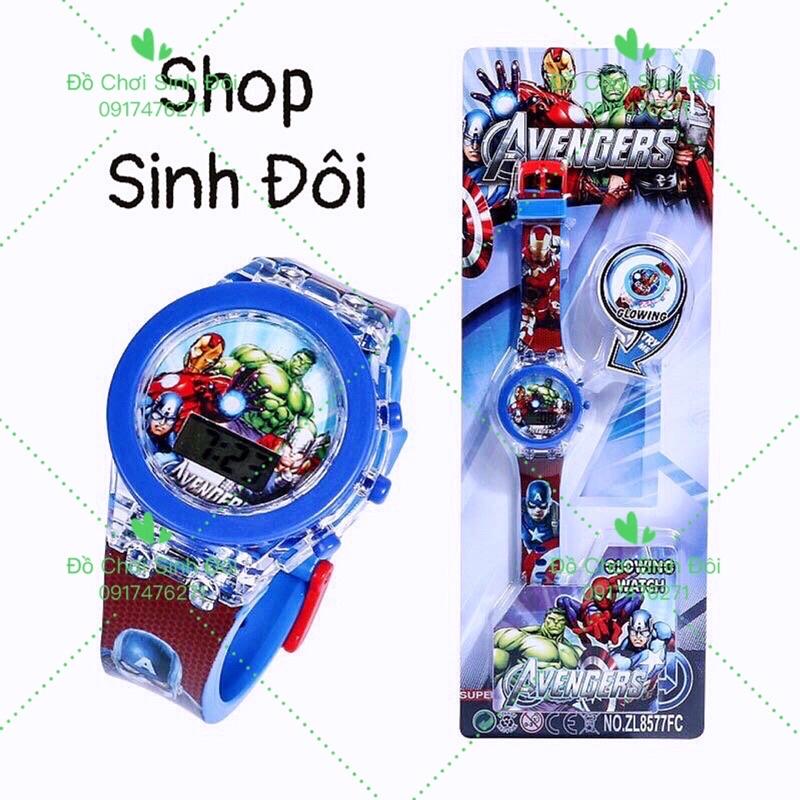 Đồng hồ bé trai có đèn