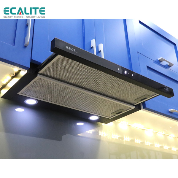 Máy Hút Mùi Âm Tủ Ecalite EH-AT700T - Công Suất Hút Mạnh 750 m3/h - Điều Khiển Cảm Ứng - Hàng Chính Hãng