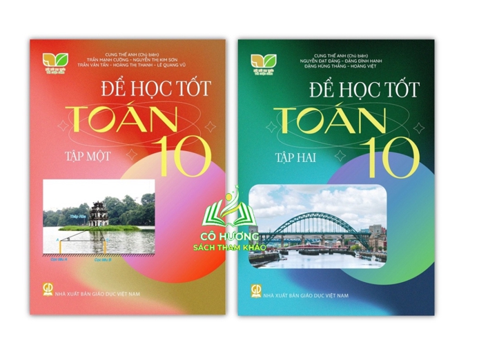 Sách - Combo để học tốt toán lớp 10 ( Tập 1 + Tập 2 ) Kết nối tri thức với cuộc sống