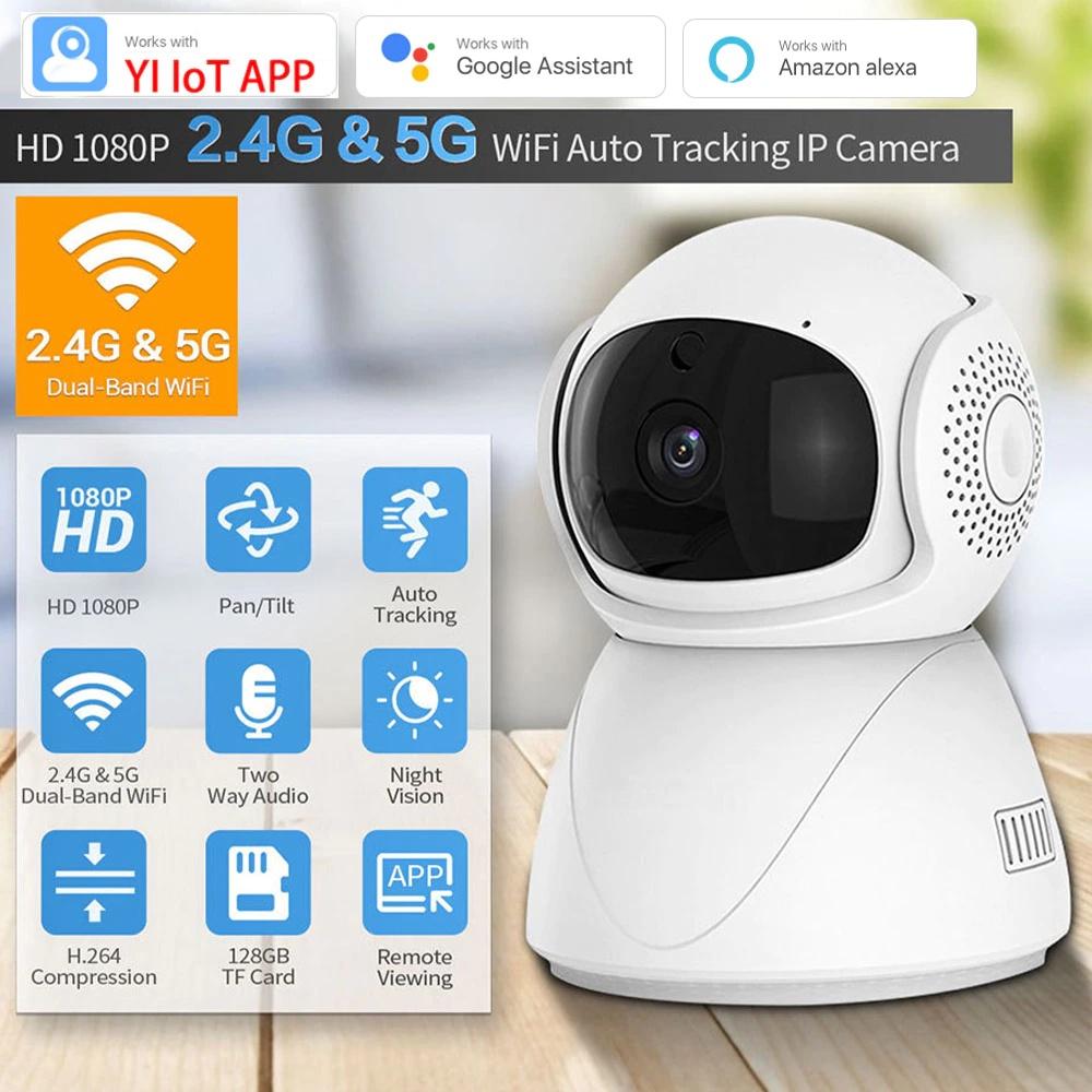Xả kho Camera Giám Sát không dây 2.4G 5G WiFi Full HD 1080P Tự động theo dõi
