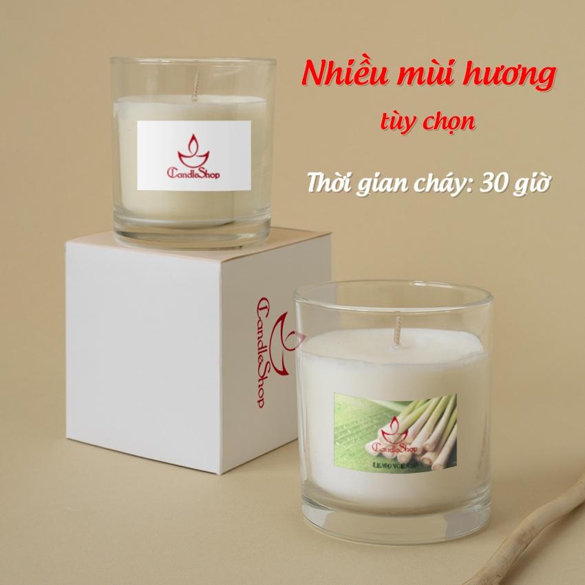 Nến Thơm Phòng Ngủ Tinh Dầu - Hủ nến thơm thư giãn giảm stress Candle Shop