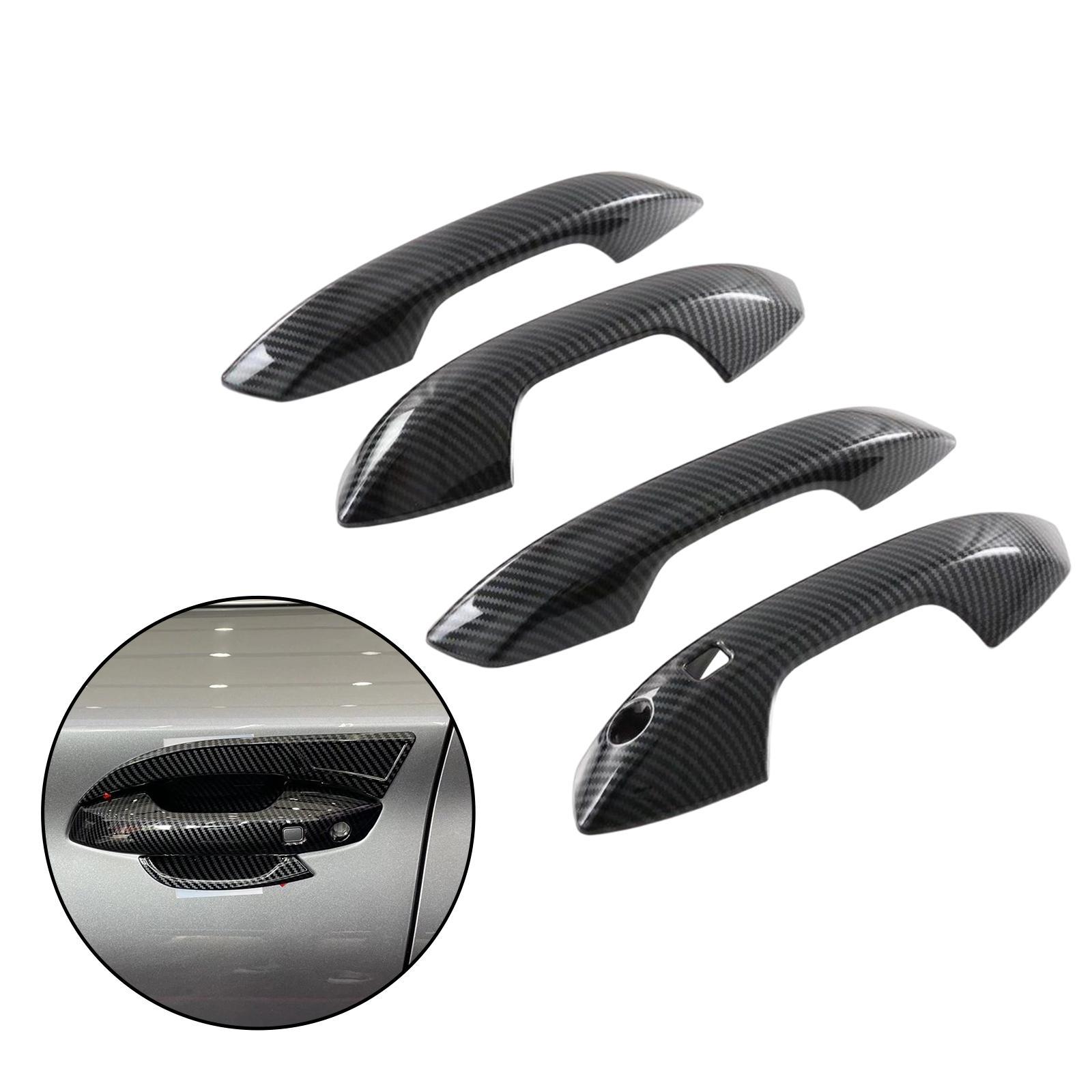 4Pcs Car Door Handle Protective Cover Durable for Byd Atto 3 Yuan Plus
