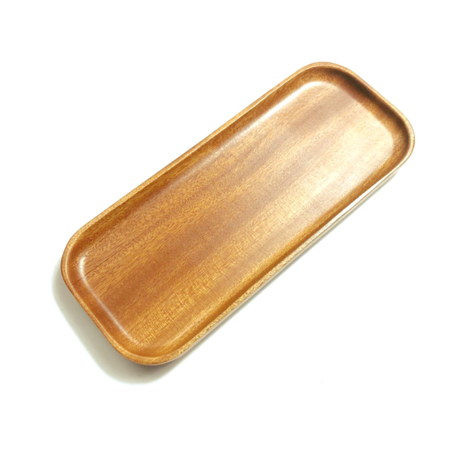 Khay gỗ chữ nhật 23×9.5cm