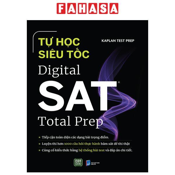 Sách - Tự Học Siêu Tốc – Digital SAT Total Prep