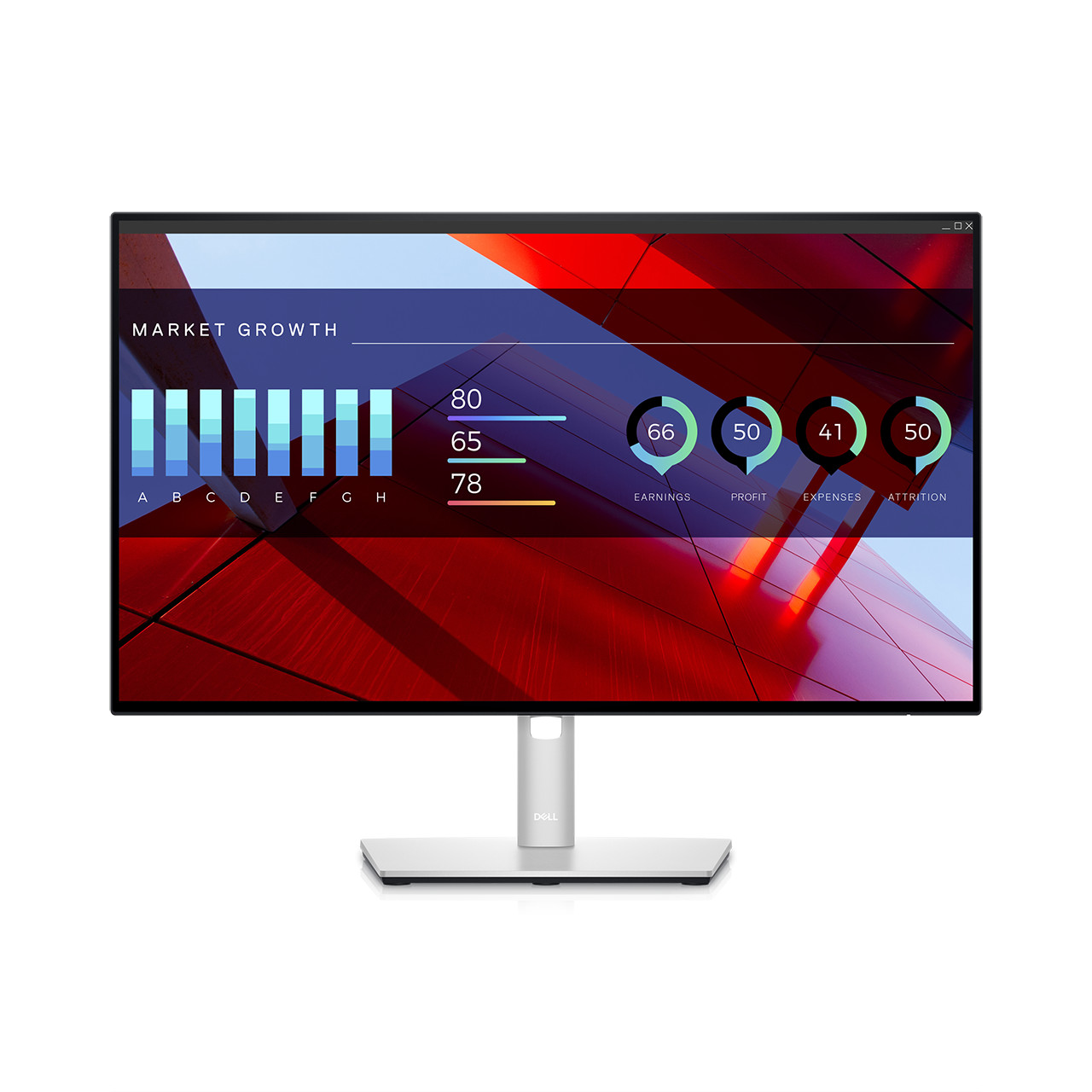 Màn Hình Dell UltraSharp 24 inch U2422H (Full HD, 8 ms, 60Hz, 100% sRGB) Cổng USB Type C - Hàng Chính Hãng