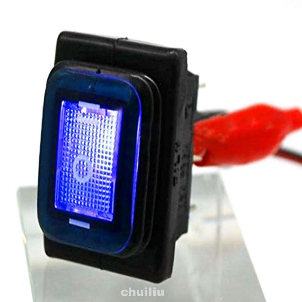 Công Tắc Đòn Bẩy Có Đèn Led 3 Vị Trí