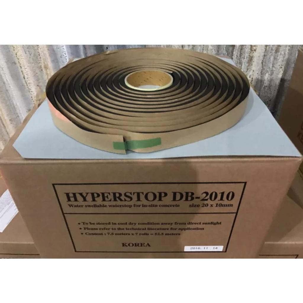 Thanh Trương Nở, Thanh Thủy Trương Thanh Cao su Chống Thấm Mạch. Chèn Cổ Ống Thoát Sàn Hyperstop Db2010 TAIKO 1m Dài