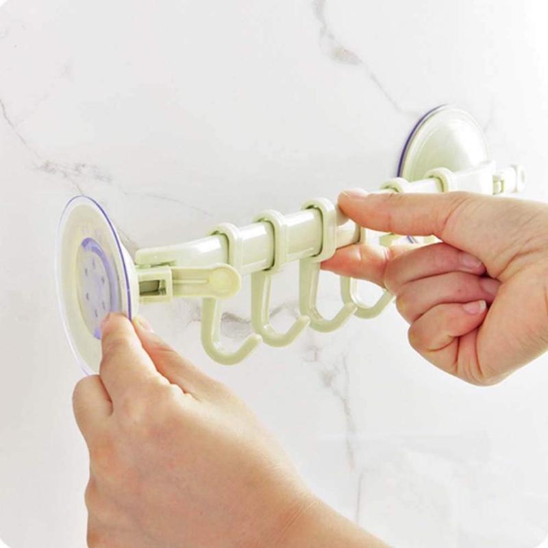 1 Móc Treo Đồ Có Giác Hút Gắn Tường Tiện Lợi