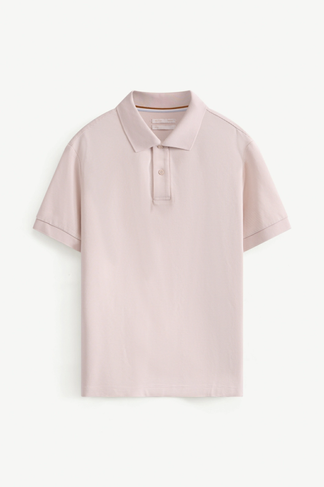 Áo Polo ROUTINE Premium Tay Ngắn Sọc Gân Form Fitted - 10S24POL001P | LASTORE MENSWEAR