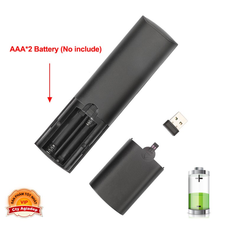 Chuột bay voice nhận dạng giọng nói Remote Tivibox SmartTV AGD T1