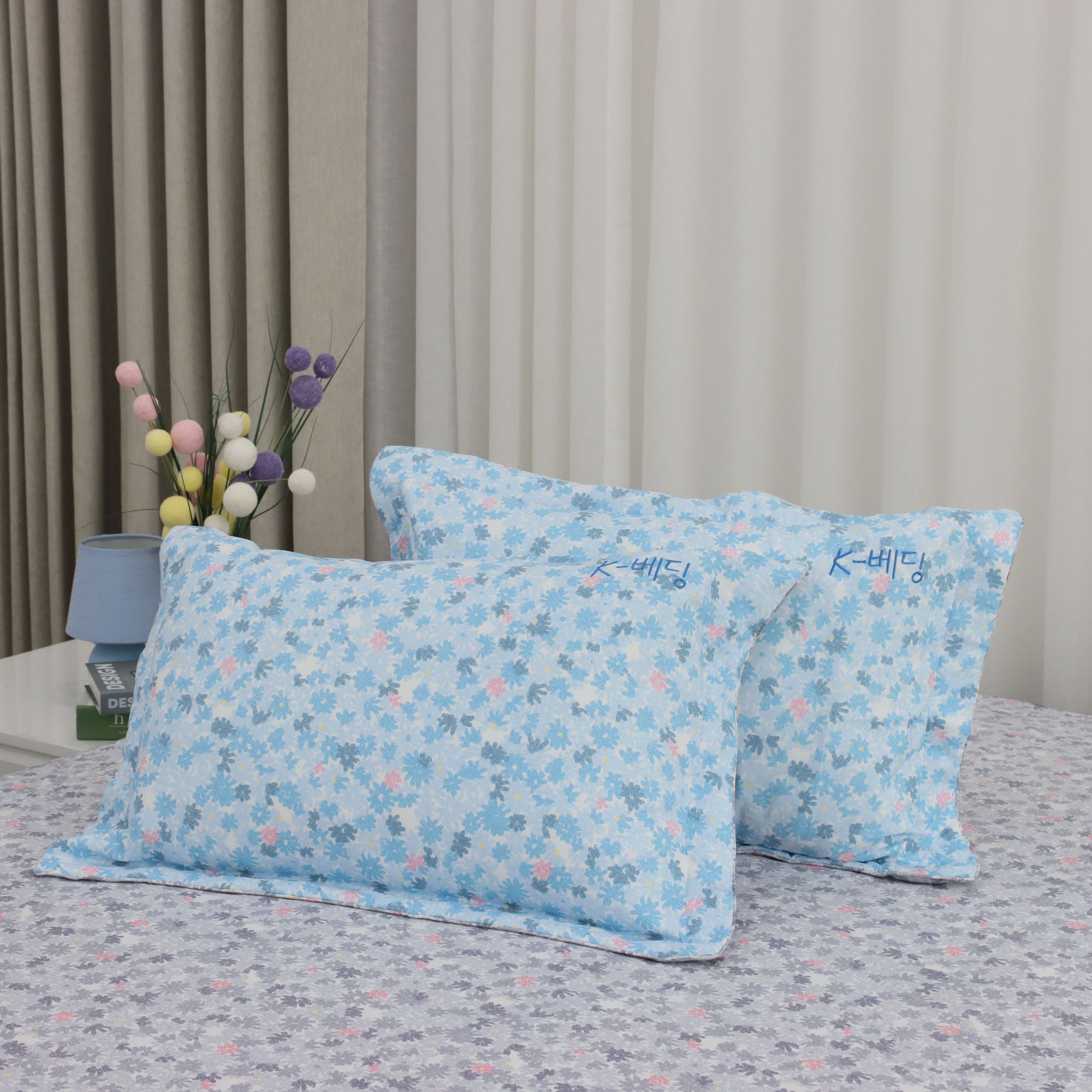 Bộ ga giường K-Bedding KMTP301 chất liệu Microtencel mềm mịn, thoáng mát
