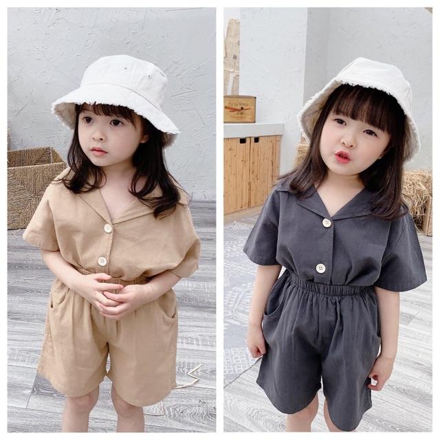 Set bộ cổ bác sĩ bé trai- bé gái