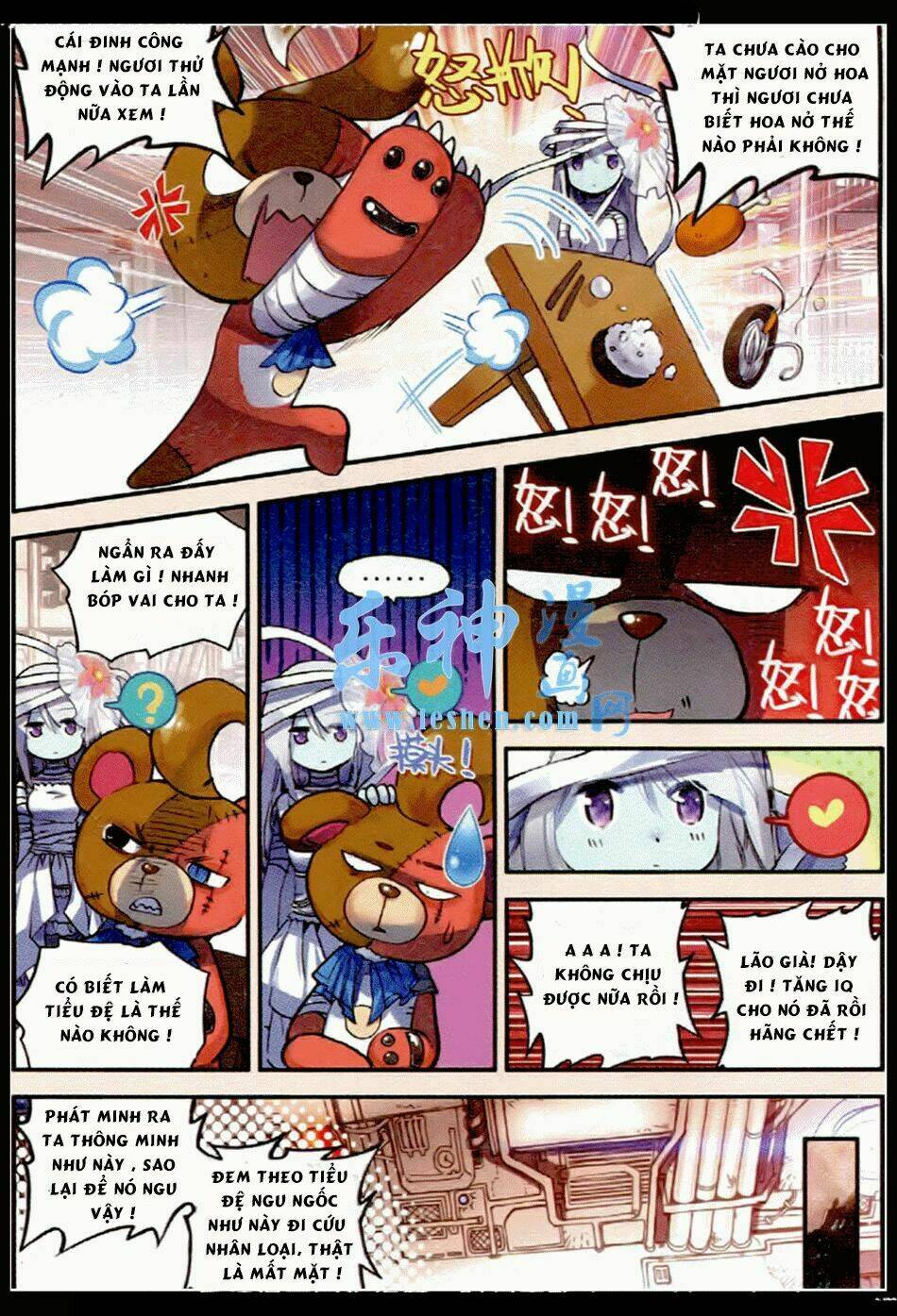 thiếu nữ phá hoại và ma thần tân nương chapter 4 19