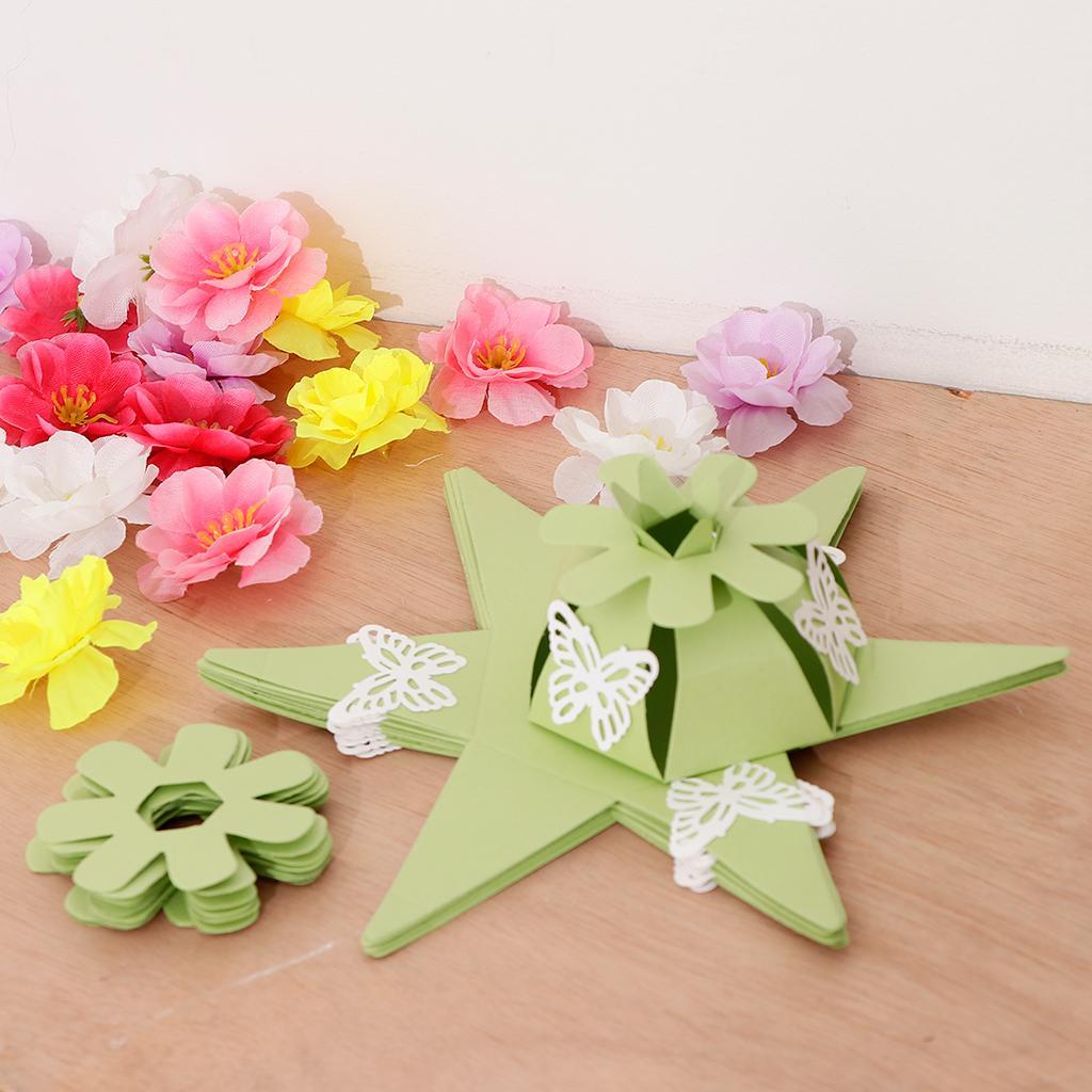 12pcs Novelty Butterfly Candy Gift Boxes DIY Wedding Birthday Favors