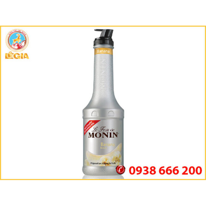 MỨT SỆT CHUỐI MONIN 1L (LE FRUIT DE MONIN BANANA)