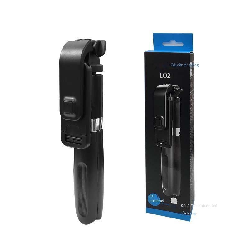 Phong cách mới nhất L02 Gậy chụp ảnh tự sướng Bluetooth chân máy gậy chụp ảnh tự sướng Android/iOS điện thoại di động vật phẩm chụp ảnh tự sướng phổ quát