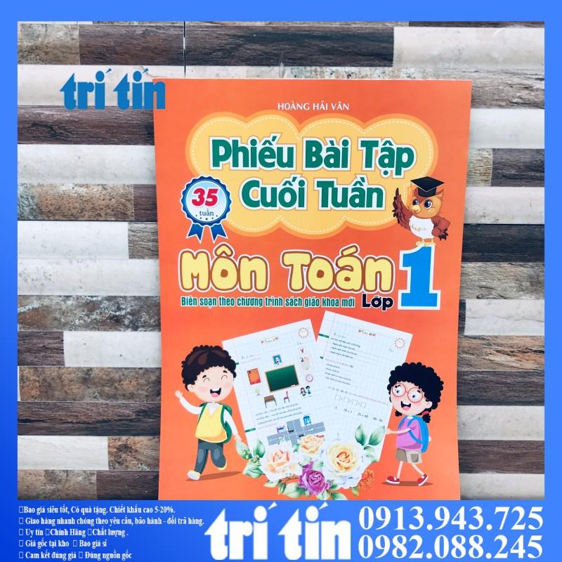 PHIẾU BÀI TẬP CUỐI TUẦN MÔN TOÁN LỚP 1THEO CHƯƠNG TRÌNH MỚI