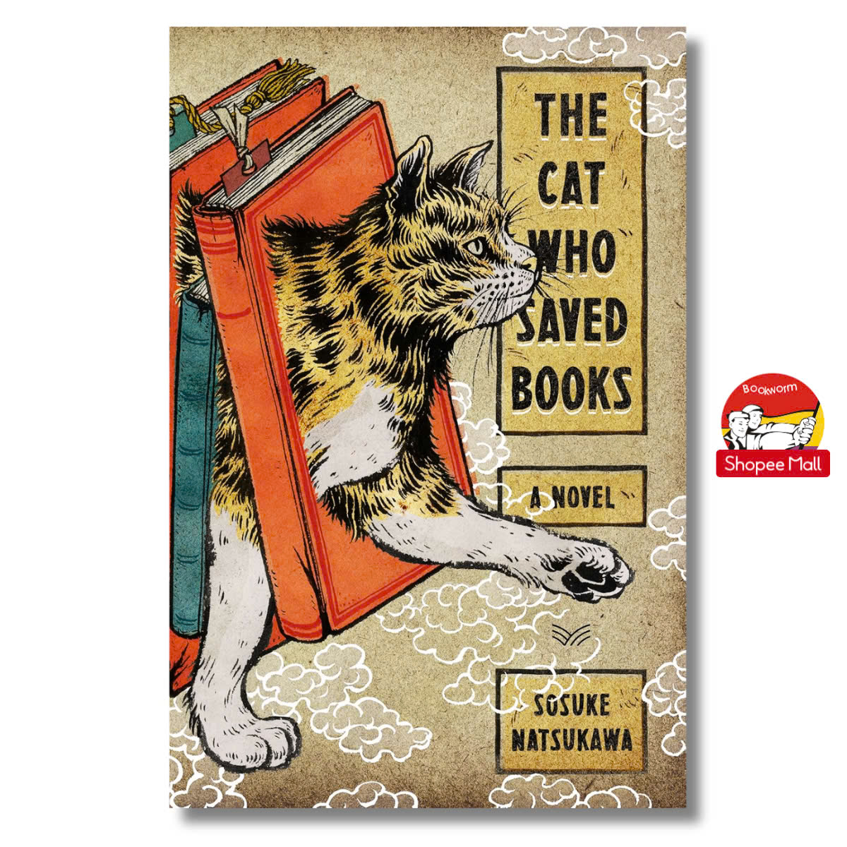 Sách - The Cat Who Saved Books: A Novel by Sosuke Natsukawa/Fantasy - Bìa Cứng US - Ngoại Văn Nhập Khẩu