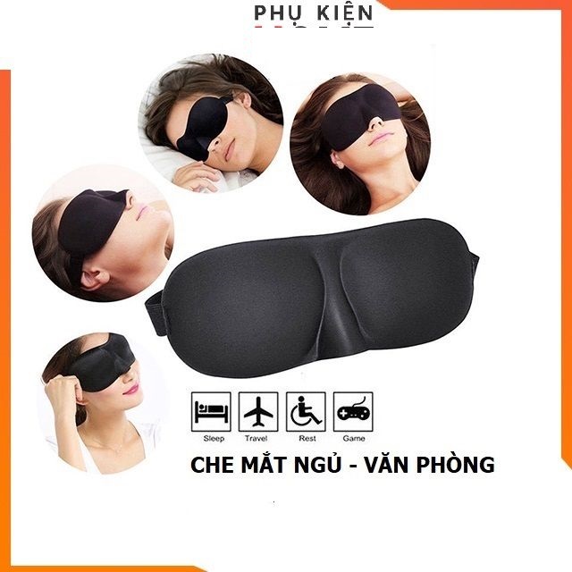 Miếng Bịt Mắt Ngủ, Ngủ Văn Phòng, Chống Chói Mắt  Mô tả sản phẩm:  Bịt mắt được làm bằng vải cotton mềm, vải dày 3 lớp hút ẩm tốt, không gây nóng và khó chịu khi sử dụng  Hoàng Đức 0385675382 159/2 Yen XA Thanh Tri Ha Noi