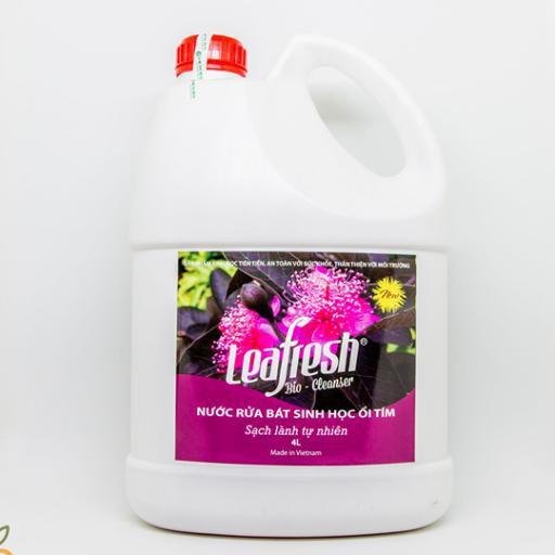 Nước rửa chén sinh học Ổi Tím Leafresh 4L