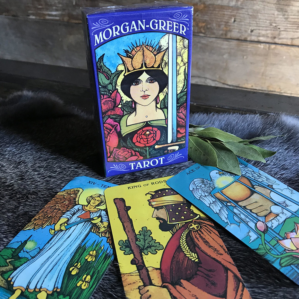 Bài Tarot Morgan Greer Tarot Tiên Tri Cao Cấp Tặng Đá Thanh Tẩy