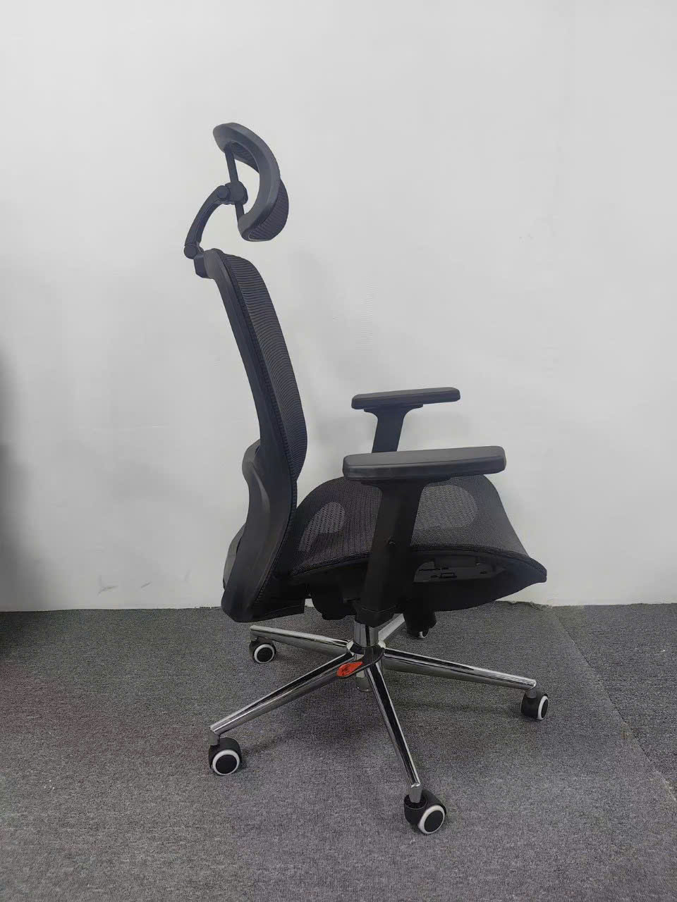 Ghế nhập khẩu, ghế văn phòng công thái học Ergonomic, xoay 360, full lưới chỗ ngồi, ngả lưng 155 độ