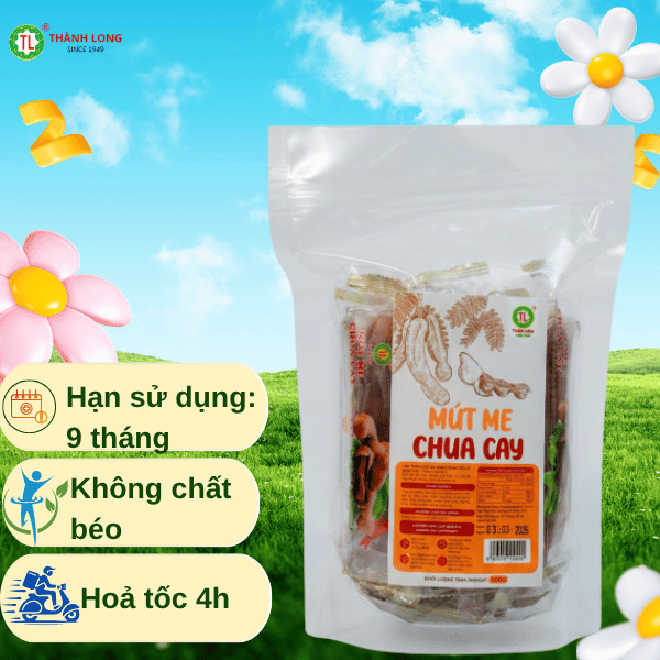 MỨT ME CHUA CAY THÀNH LONG 500G