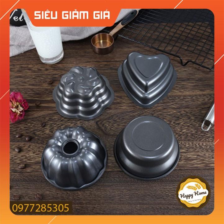 Khuôn nướng bánh chống dính mini nướng bánh bông lan 4inch CHẤT LƯỢNG GIÁ TỐT