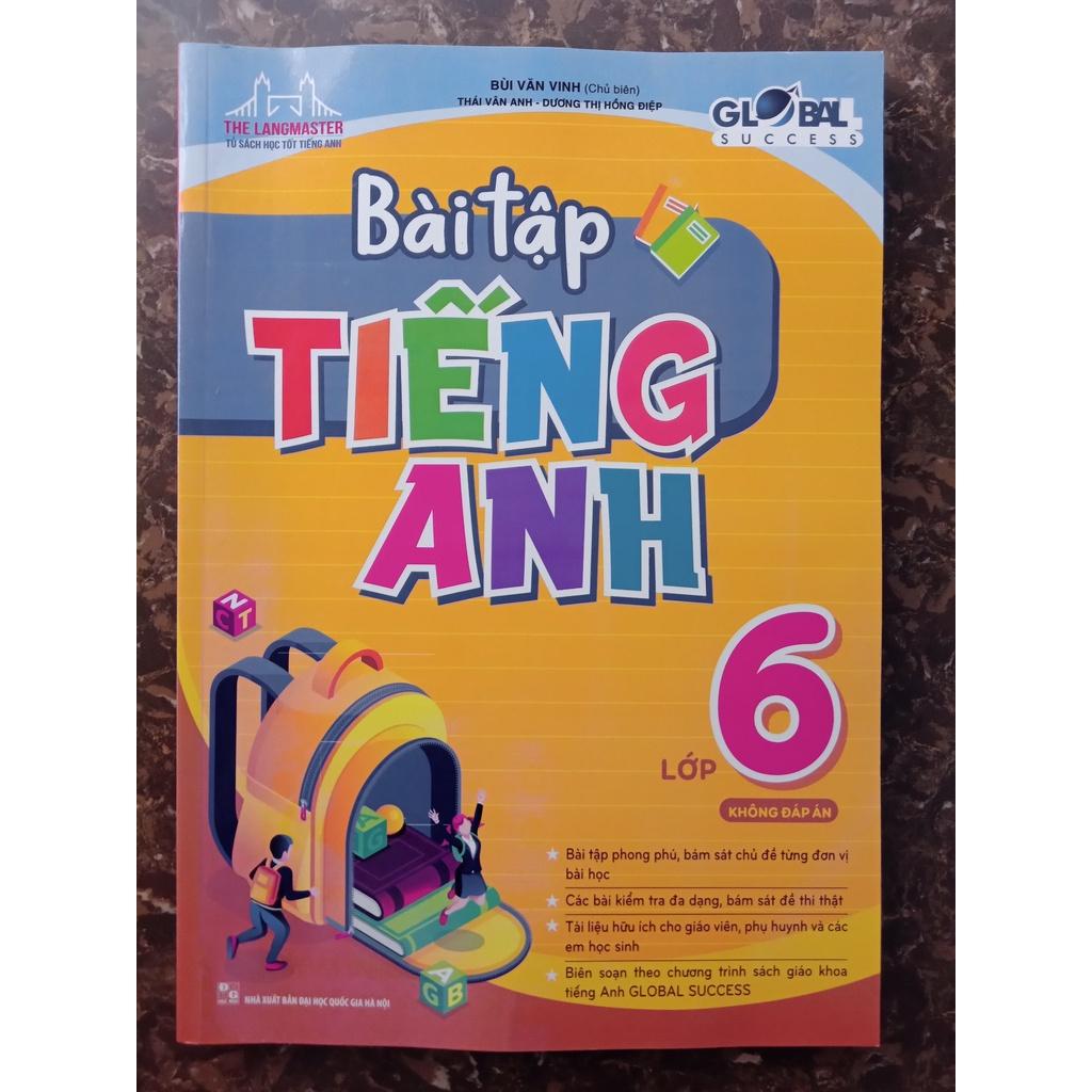 Sách - The Langmasster Bài Tập Tiếng Anh Lớp 6 (Không đáp án)