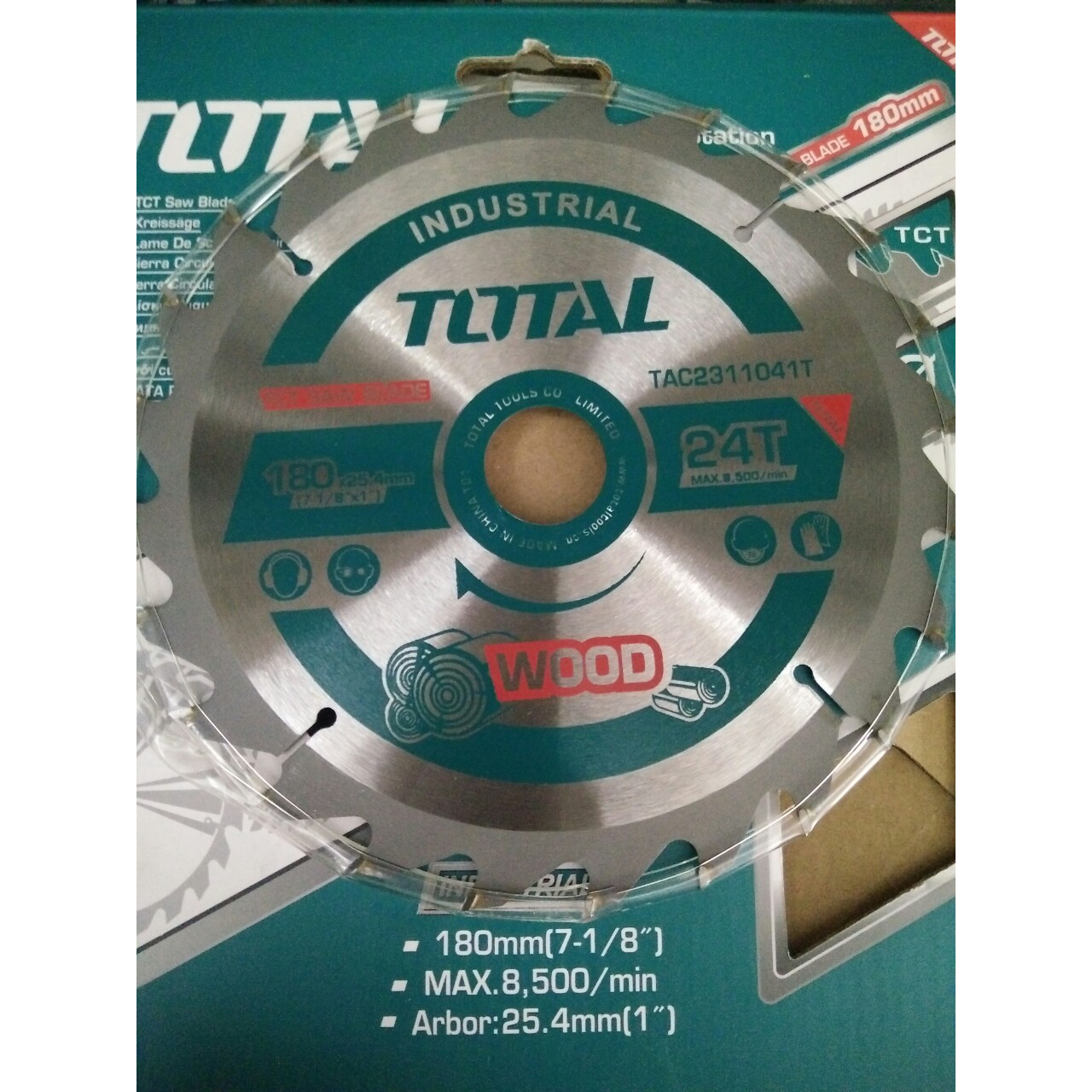 Lưỡi cưa TCT (mỏng) 1T8x24R Total TAC2311041T