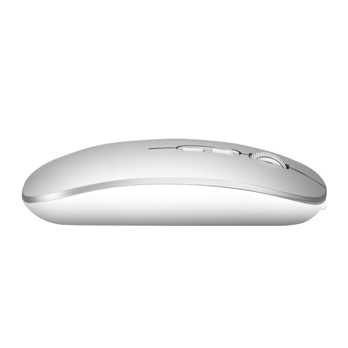 Chuột không dây HXSJ M103B wireless Bluetooth tự sạc pin siêu mỏng không gây tiếng ồn chuyên dùng cho Máy tính, pc, Laptop, Tivi - Hàng chính hãng