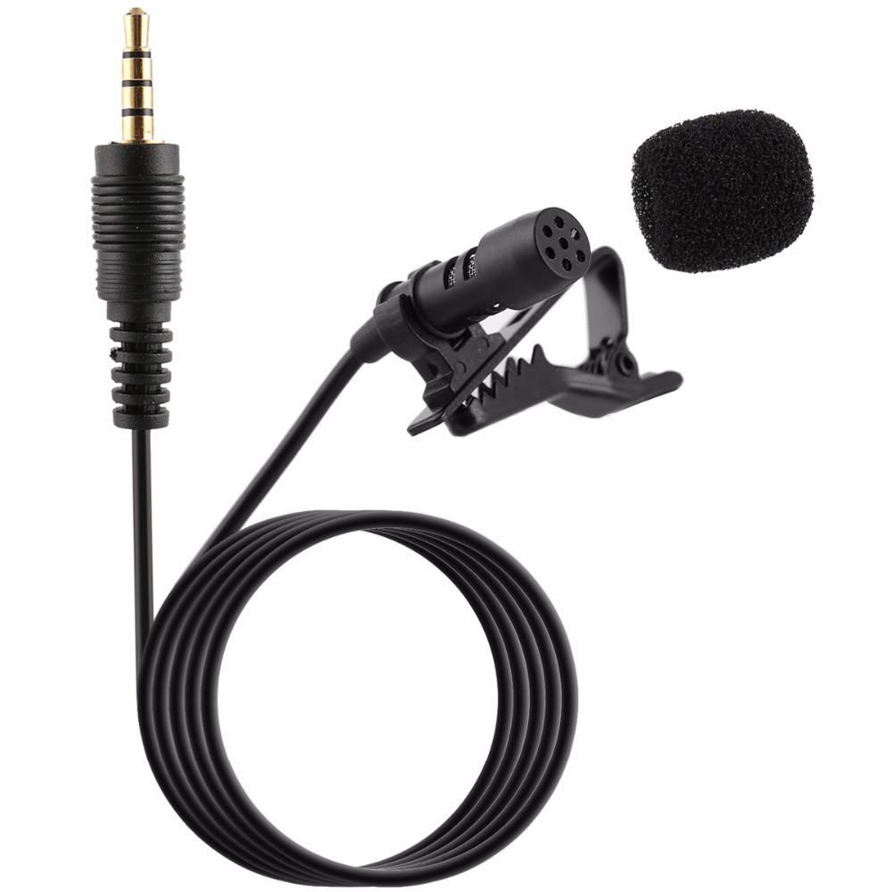 Micrô Lavalier chuyên nghiệp di động Giắc cắm 3,5 mm đa hướng