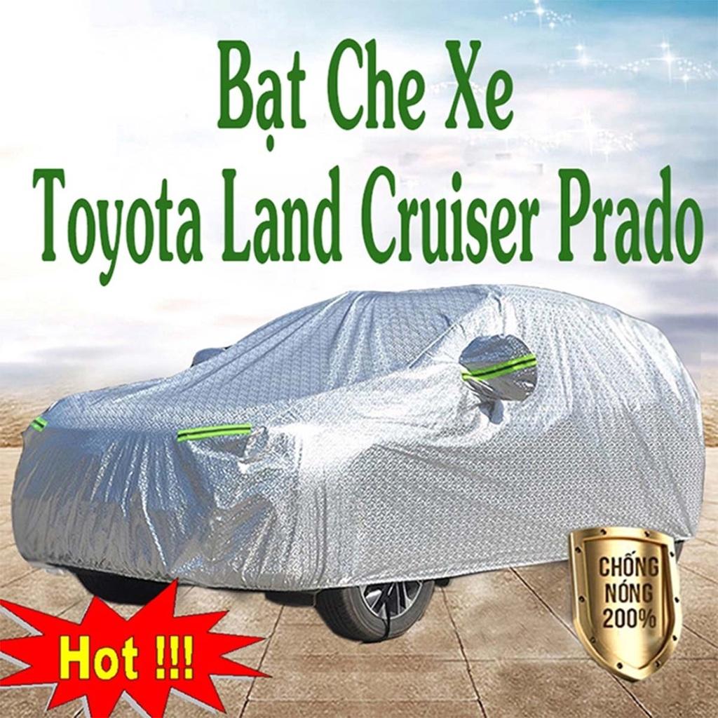 Bạt Phủ Xe Ô Tô Toyota Land Cruiser Prado - Bạt Phủ Ô Tô 7 Chỗ 3 Lớp Cao Cấp Chống Mưa, Chống Nắng, Chống Cháy Loại 1