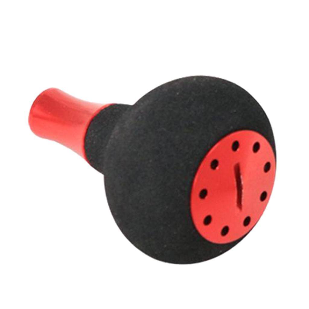 EVA Fishing Reel Handle Knob Handle Grip for S / D Reels Fishing Gears Red