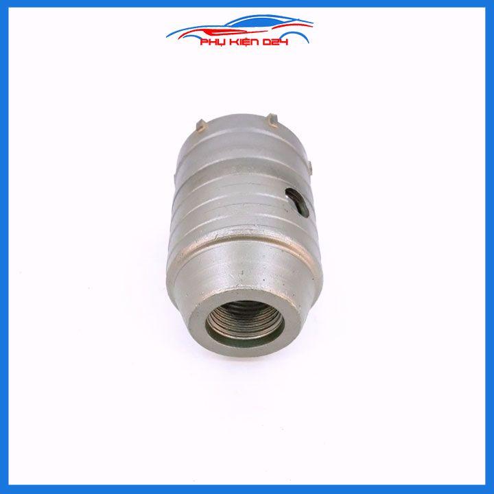 Bộ mũi khoan rút lõi điều hòa kèm cán chuôi dài 11cm/20cm/30cm rút lõi bê tông cao cấp đường kính mũi 30-90mm