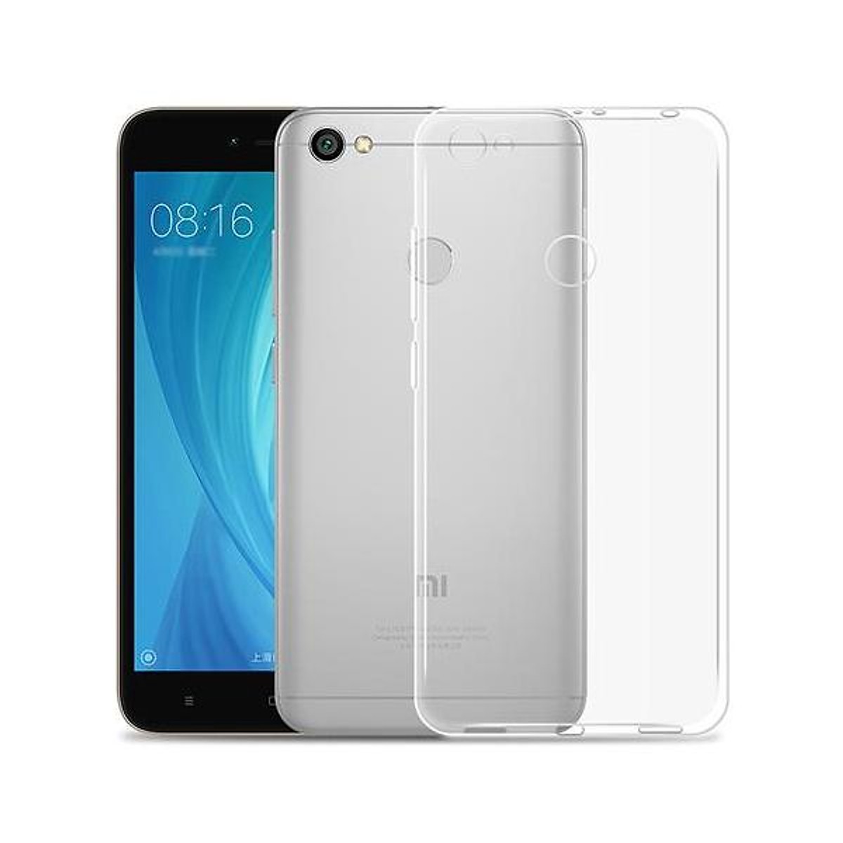 Ốp lưng dẻo silicone trong suốt dành cho Xiaomi Redmi 5A